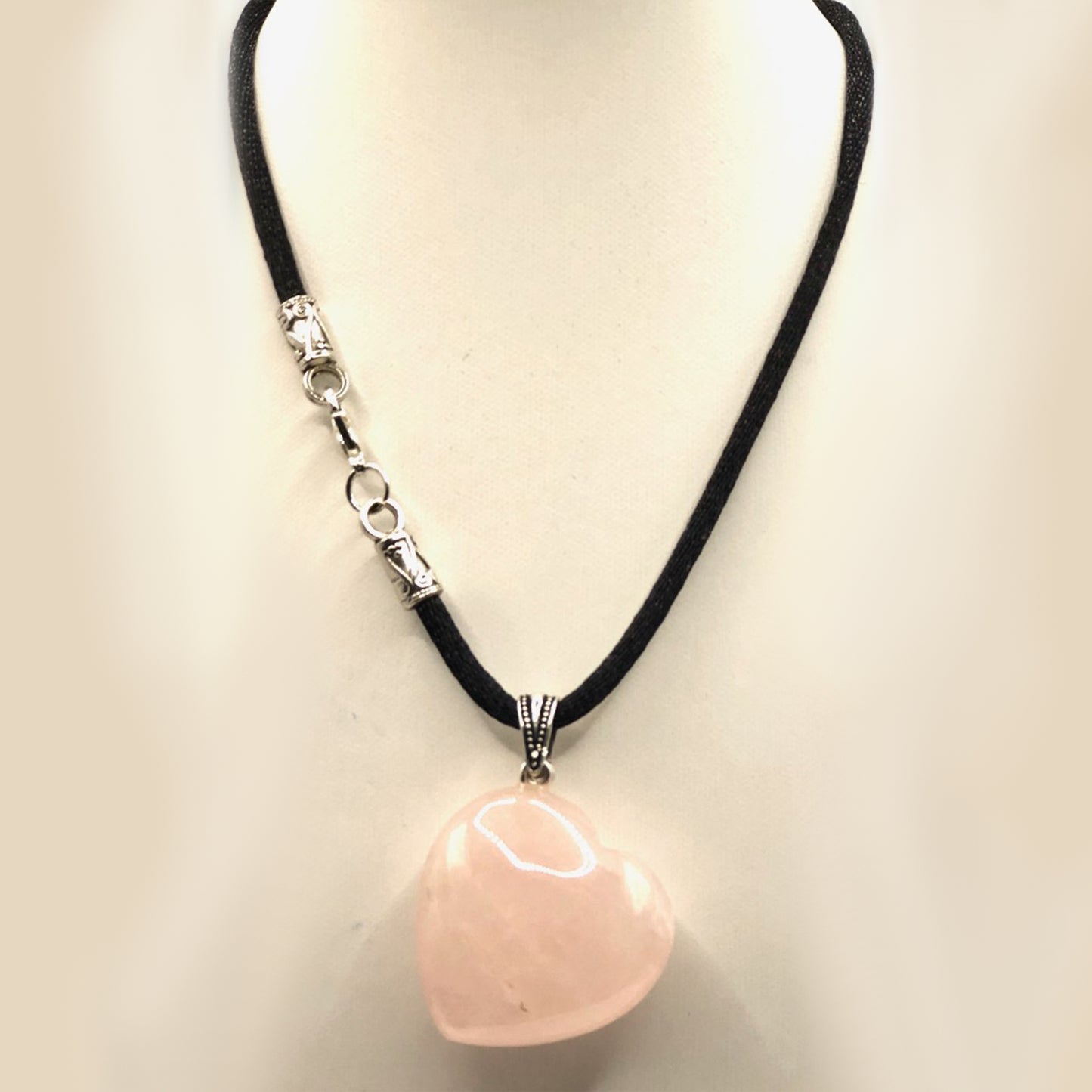 #13 Rose Quartz Heart
