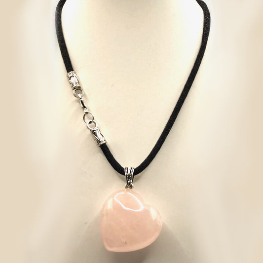 #13 Rose Quartz Heart